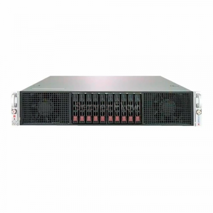 Supermicro SuperServer 2029GP-TR 2U 10SFF (SAS/SATA 12GBe, 4x 2000W, 16DIMM, 2CPU)