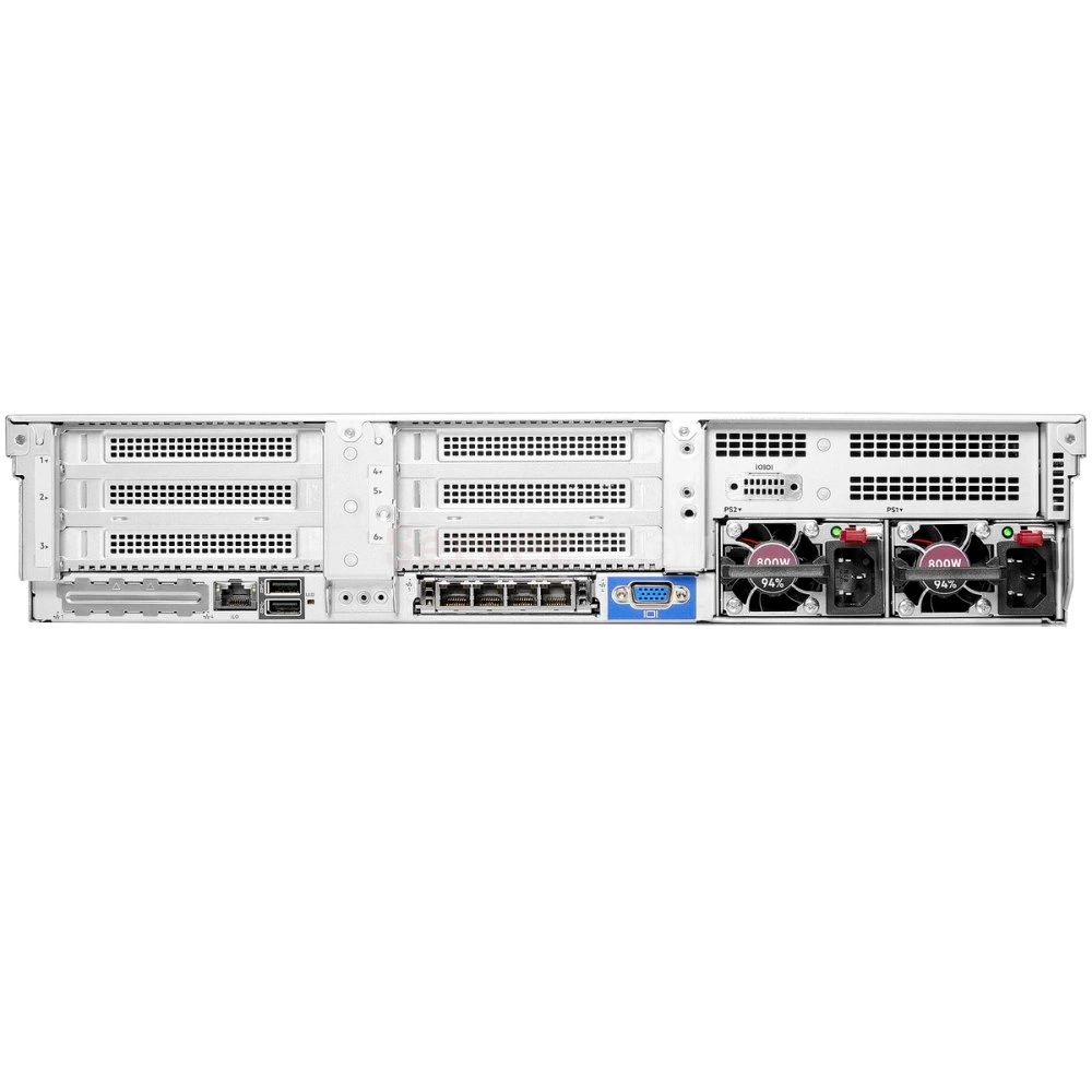 HP DL380G10 2U 16SFF (8x SAS/SATA + 8x NVMe, 2x 800W, 24DIMM, 2CPU) 