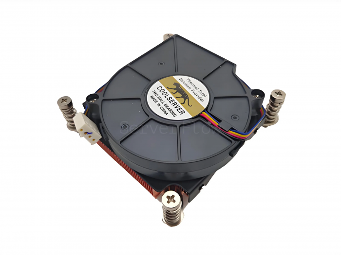 Кулер COOLSERVER CS-2011-1U3CC-S (1U, Active, LGA2011 Square, 95W)