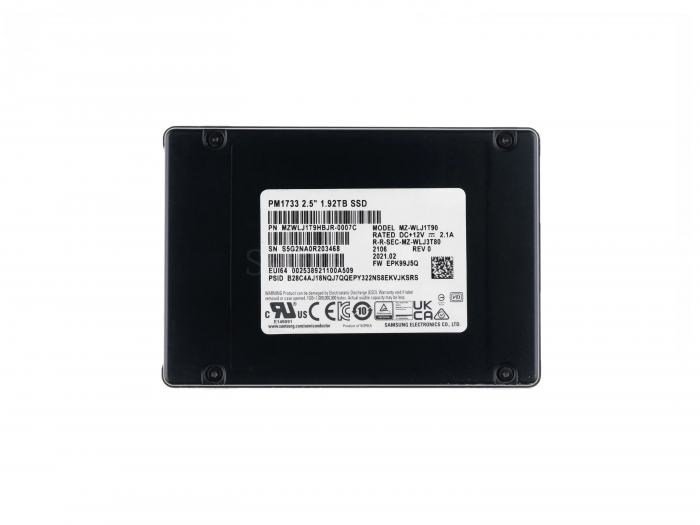 SSD-накопитель Samsung PM1733 1.92TB 2.5" U.2 [MZWLJ1T9HBJR-00007]