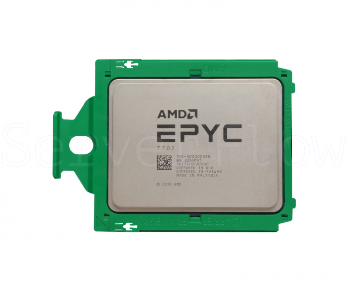 Процессор AMD EPYC 7702 (64c/128t, 2.0GHz-3.35GHz, 200W)