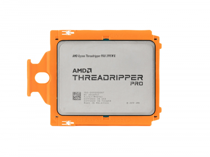 Процессор AMD Ryzen Threadripper PRO 3995WX (64c/128t, 2.7GHz-4.2GHz, 280W)