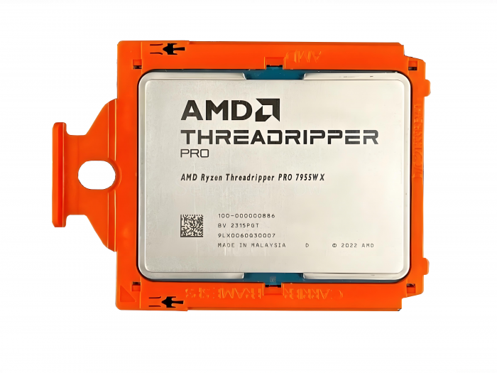 Процессор AMD Ryzen Threadripper PRO 7955WX (16c/32t, 4.5GHz-5.3GHz, 350W)