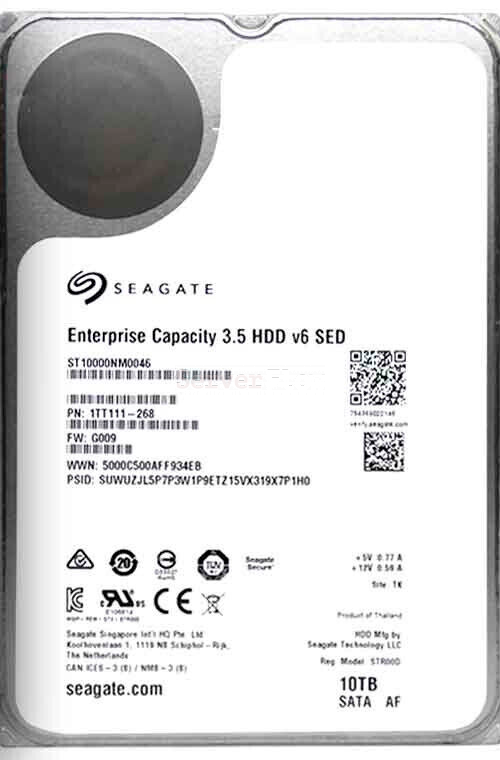 HDD-накопитель Seagate Enterprice Capacity 10TB