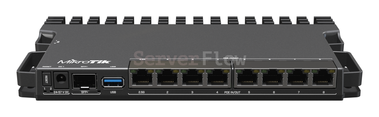 MikroTik RB5009UG+S+IN (L3, 1x USB 3.0, 1x RJ45 2.5Gbe, 7х RJ45 1GBe + 1х SFP+ 10Gbe)