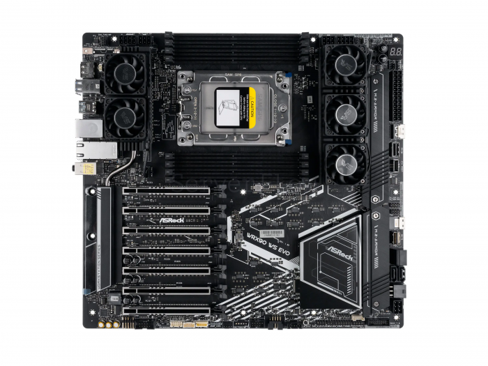 Материнская плата ASRock WRX90 WS EVO (EEB, sTR5, 8 DIMM)