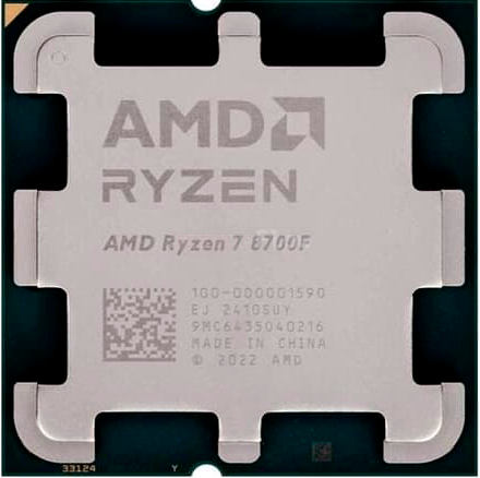 Процессор AMD Ryzen 7 8700F (8c/16t, 4.1GHz-5GHz, 65W)