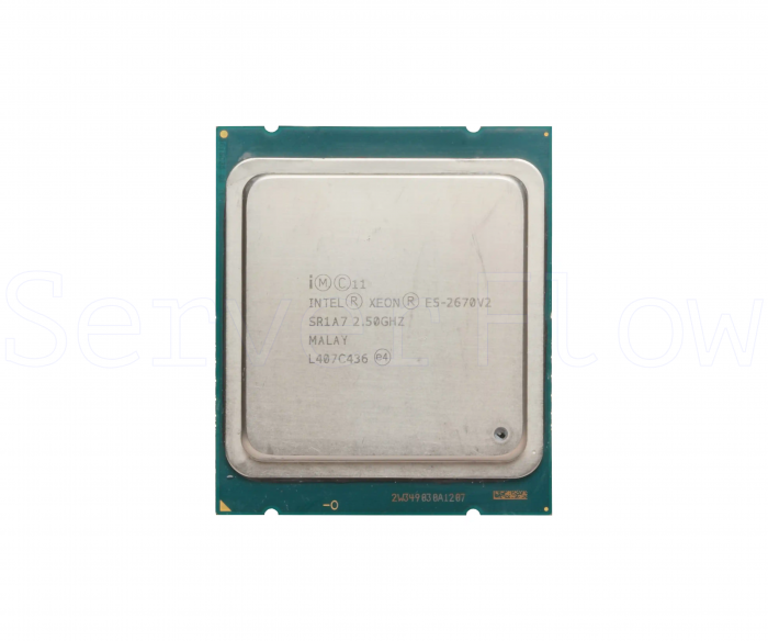 Процессор Intel Xeon E5 2670v2 (10c/20t, 2.5GHz-3.3GHz, 115W)