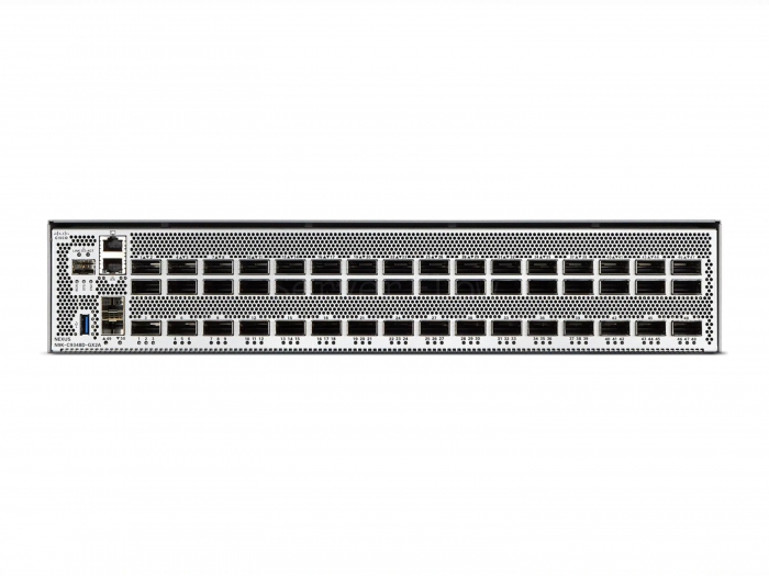 Коммутатор Cisco Nexus N9K-C9348D-GX2A (48x QSFP-DD 400 Гбит/с, 2x SFP+ 10 Гбит/с) - PE
