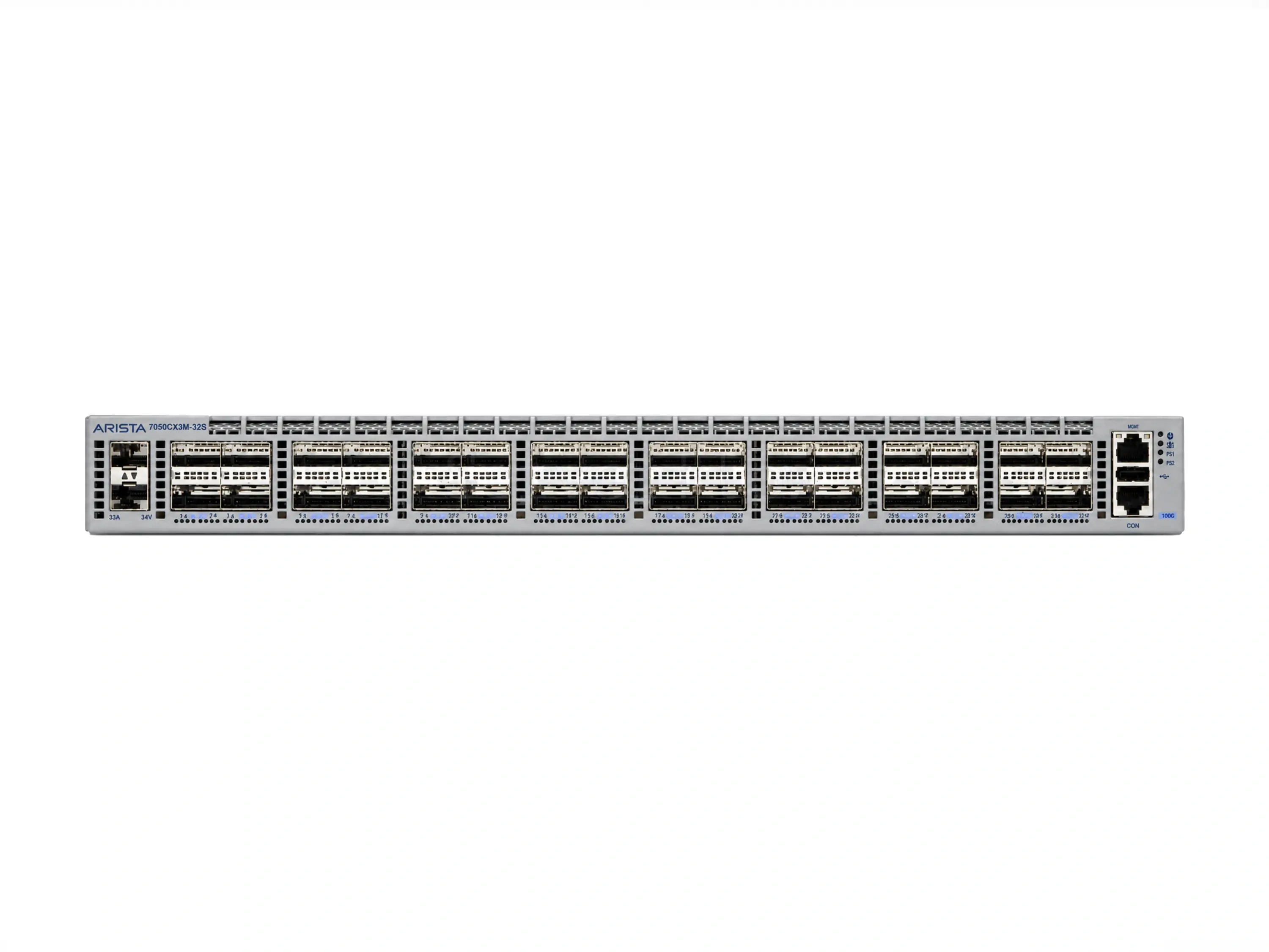 Коммутатор Arista DCS-7050CX3M-32S-F (32x QSFP28 100 Гбит/с, 2x SFP+ 10 Гбит/с)