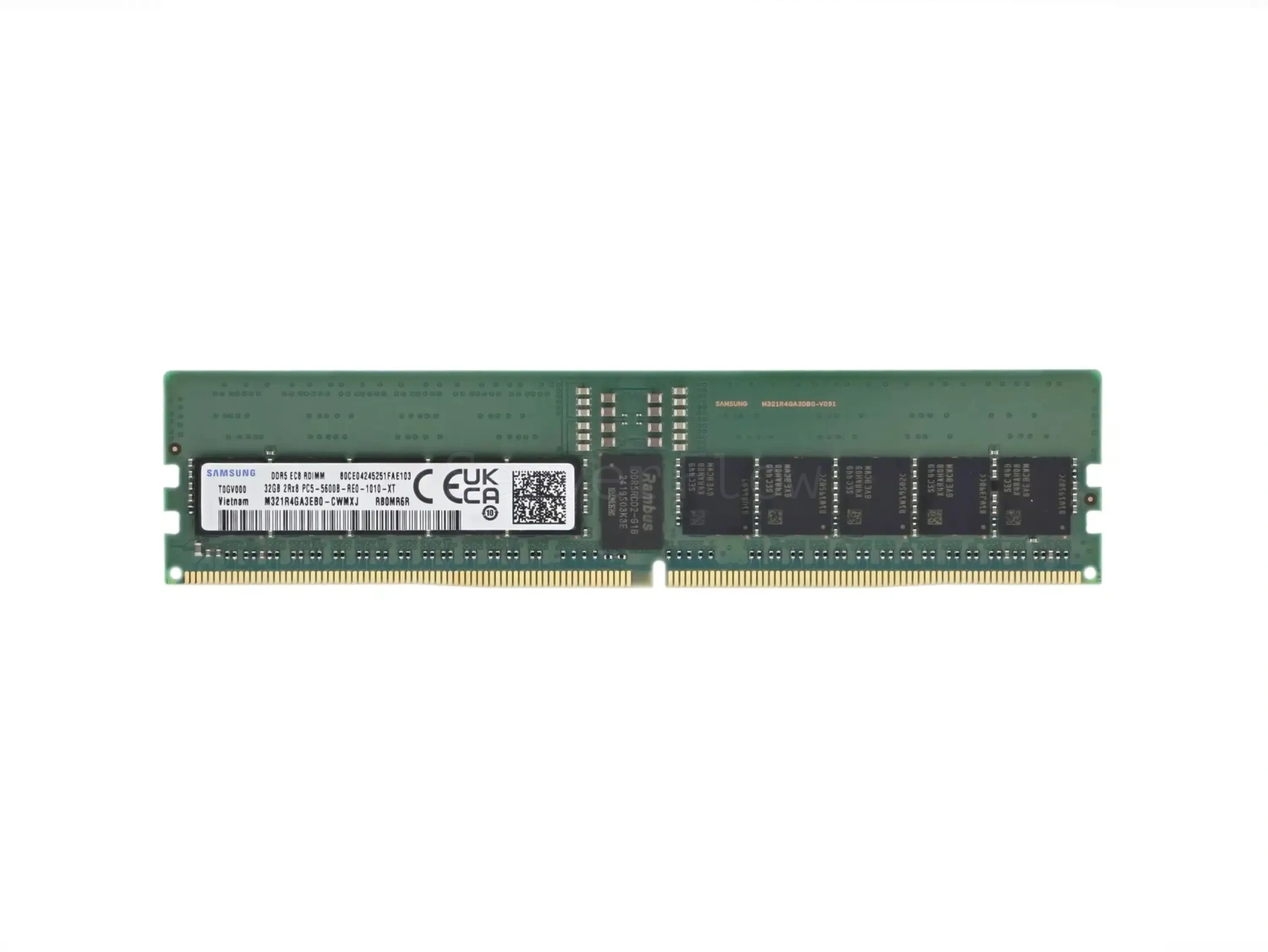 Оперативная память 32GB DDR5 ECC REG Samsung 5600Mhz 2Rx8 [M321R4GA3EB0-CWM]