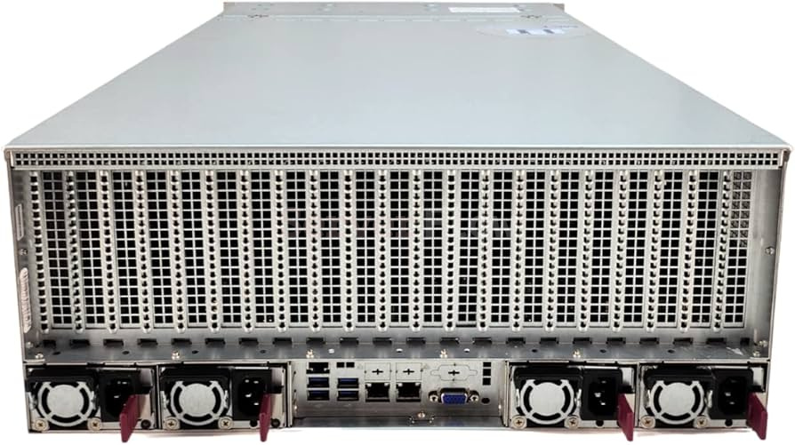 Supermicro SuperServer 4028GR-TR 4U 24SFF (Up to 8 GPU, SAS/SATA 12GBe, 4x 2000W, 24DIMM, 2CPU, 8х PCI-E 3.0 x16)