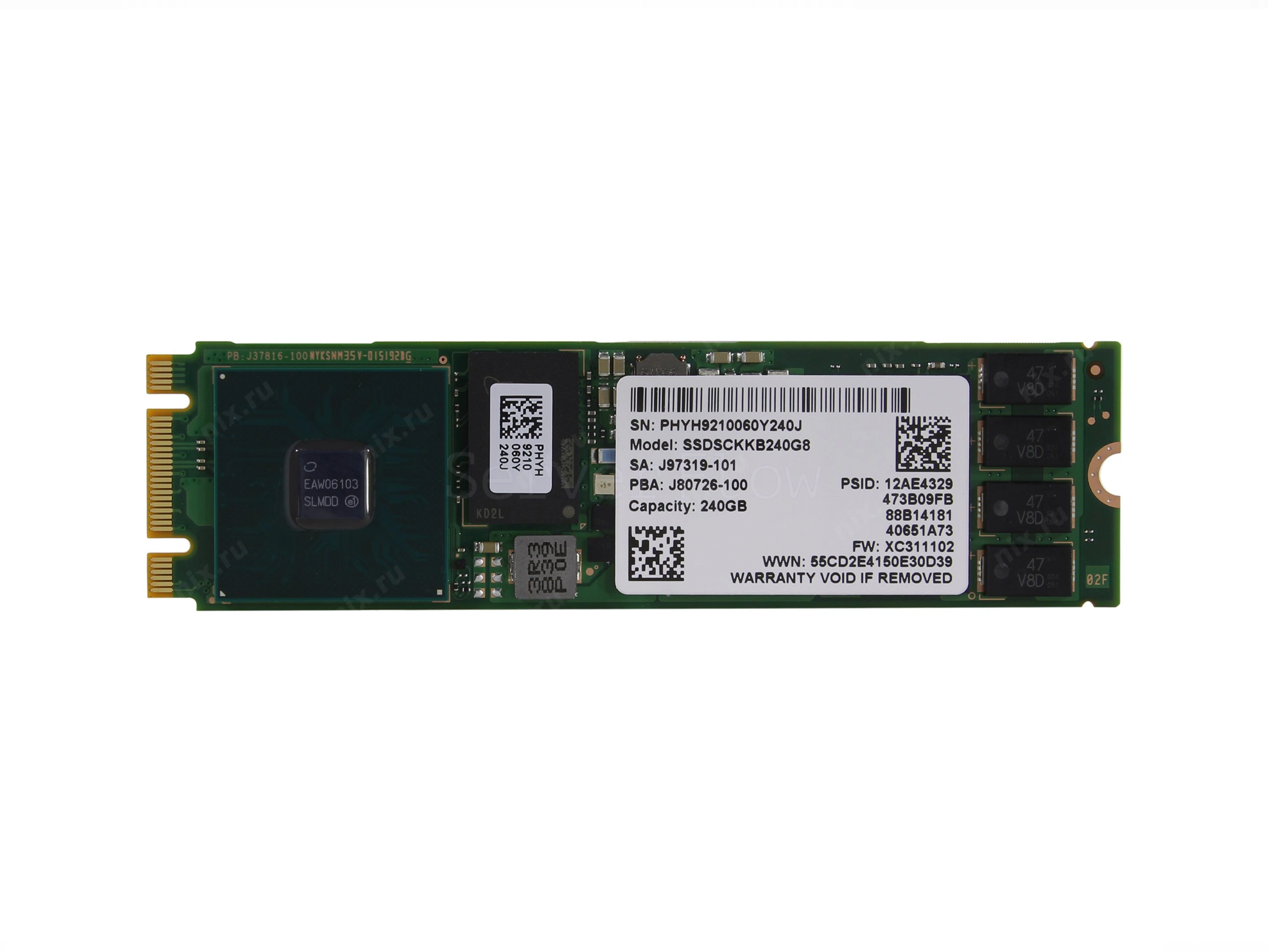 SSD-накопитель Intel D3-S4510 240GB M2 [SSDSCKKB240G801]