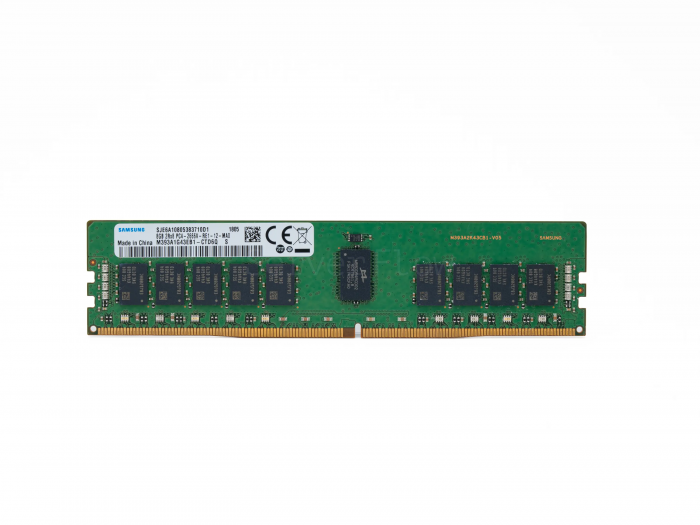Оперативная память 8GB DDR4 ECC REG Samsung 2666Mhz 2Rx8 [M393A1G43EB1-CTD]