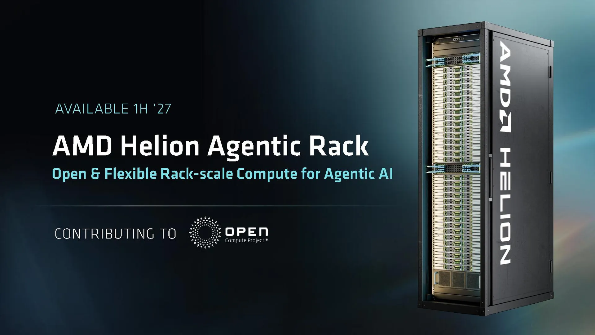 AMD представила Helion — ИИ-стойки на базе открытых стандартов OCP для агентного ИИ