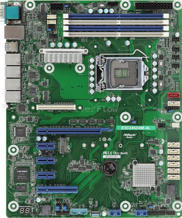 Материнская плата ASRock E3C242D4M-4L