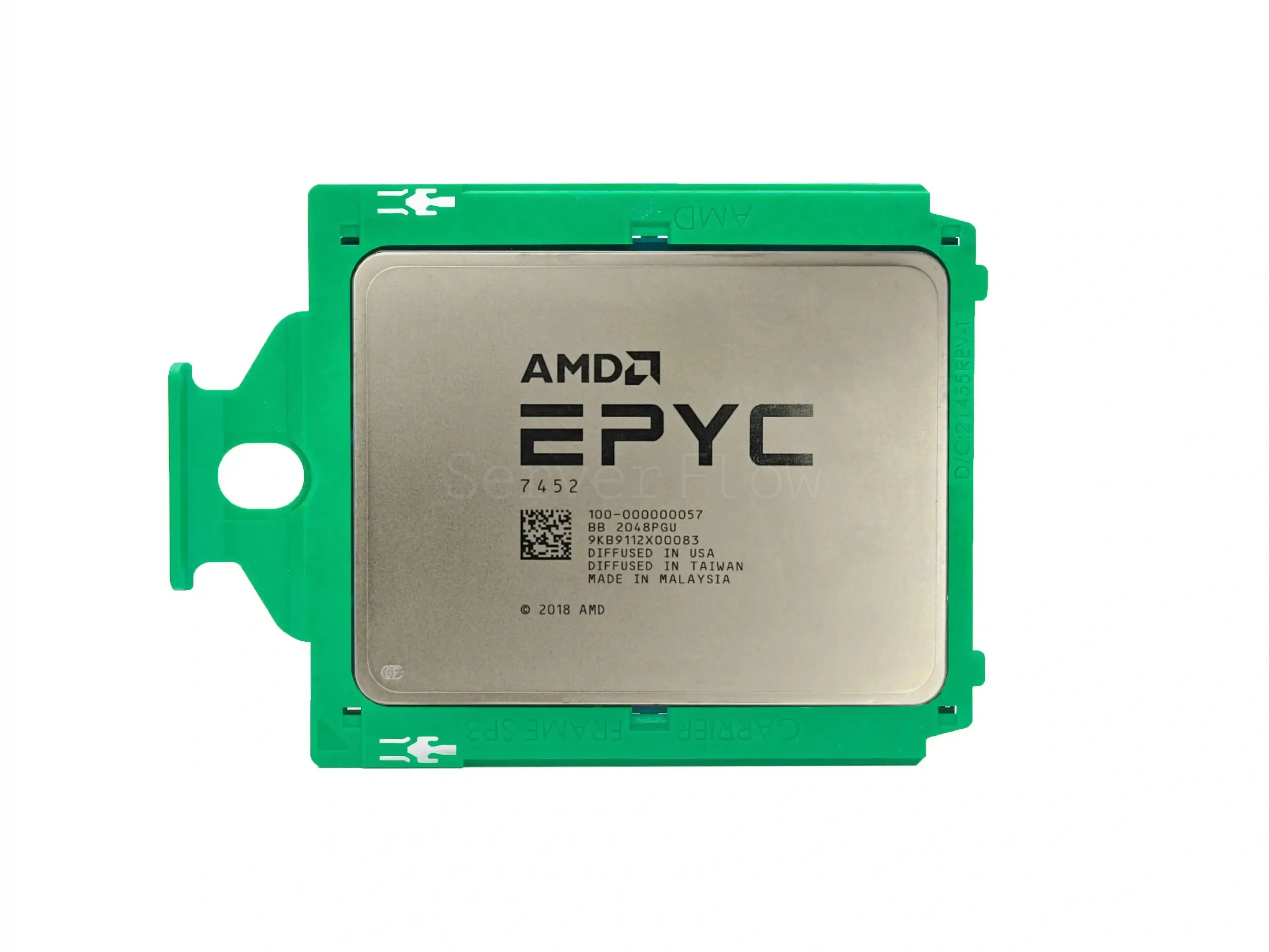 Процессор AMD EPYC 7452 (32c/64t, 2.35GHz-3.35GHz, 155W)