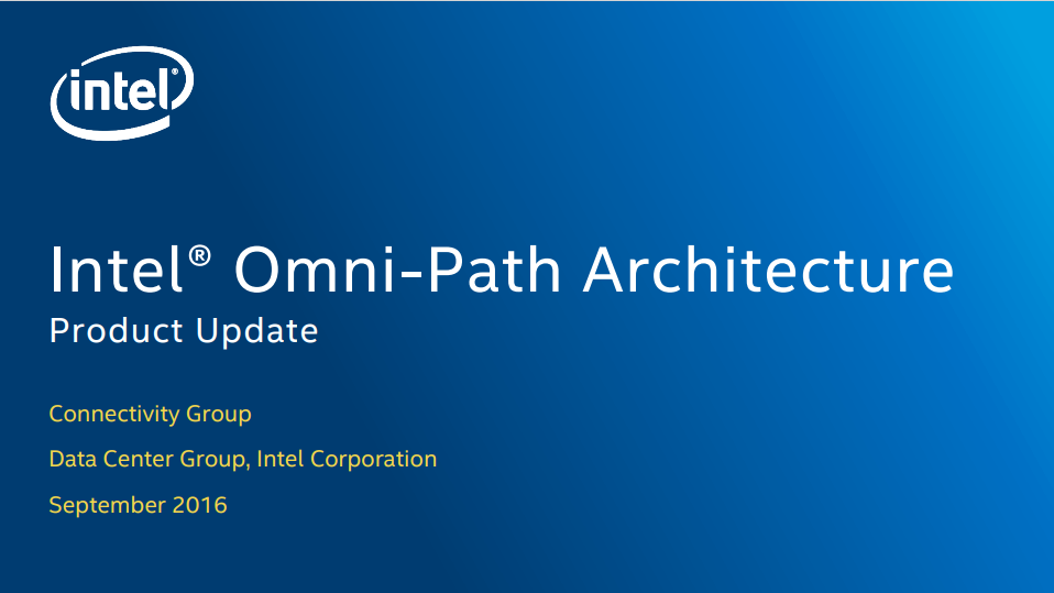 Omni-Path — становление альтернативы RDMA от Intel до Cornelis Networks