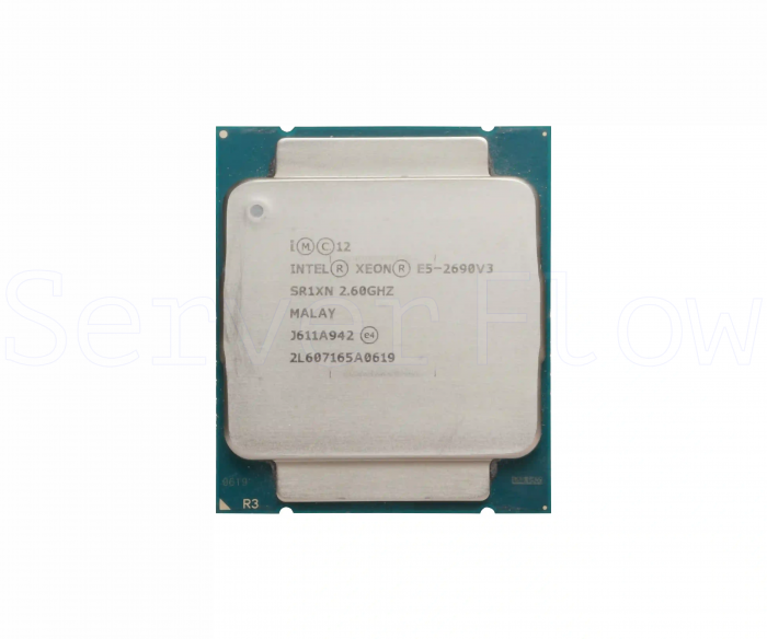 Процессор Intel Xeon E5 2690v3 (12c/24t, 2.6GHz-3.5GHz, 135W)