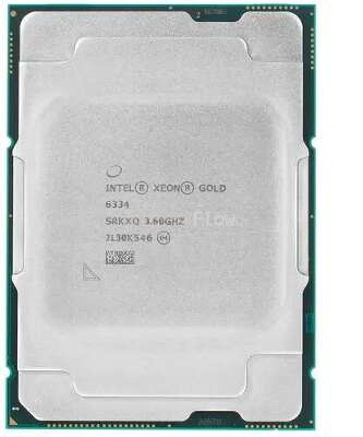 Процессор Intel Xeon Gold 6334 (8c/16t, 3.6GHz-3.7GHz, 165W)