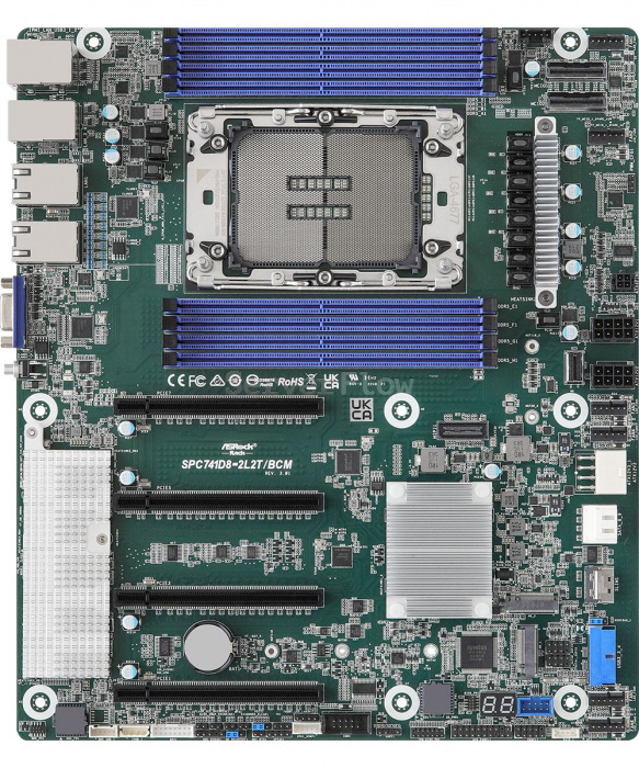 Материнская плата ASRock SPC741D8-2L2T/BCM