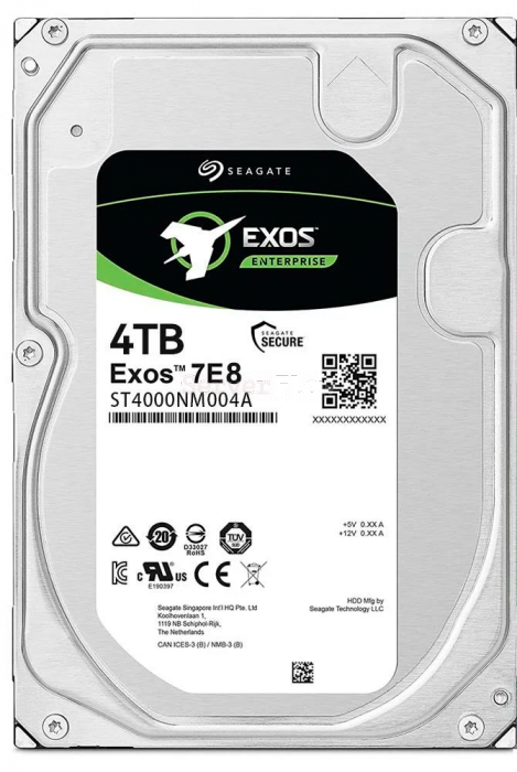 4TB HDD 3.5" SAS 12GB/s Seagate Exos 7E8 SAS 12GB/s(ST4000NM004A)