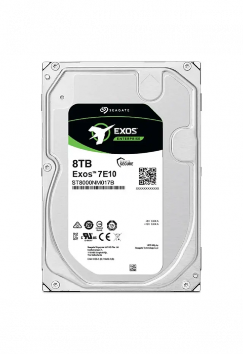 Жесткий диск Seagate Exos 7E10 8TB 3.5" SATA 6Gb/s [ST8000NM017B]