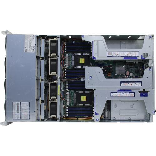 Supermicro SuperServer 6029U-TR4 12LFF (8x SAS/SATA 12GBe + 4 NVMe/SAS/SATA 12GBe, 2x 1000W, 24DIMM, 2CPU)