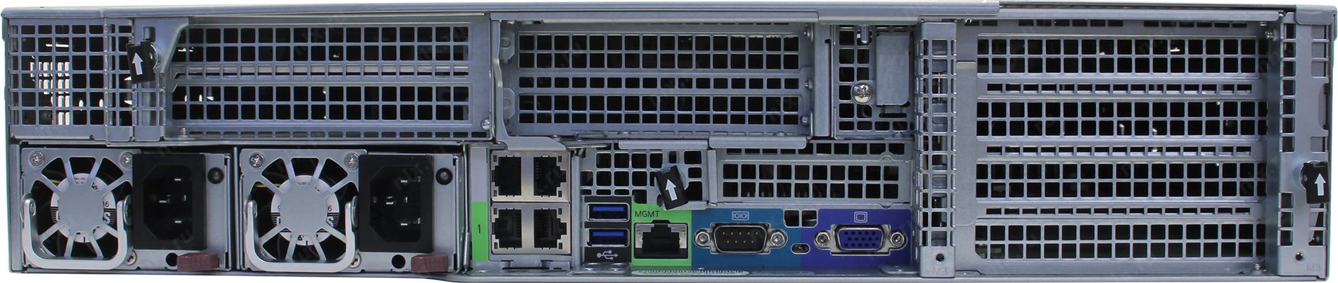 Supermicro SuperServer 6029U-TR4 12LFF (8x SAS/SATA 12GBe + 4 NVMe/SAS/SATA 12GBe, 2x 1000W, 24DIMM, 2CPU)