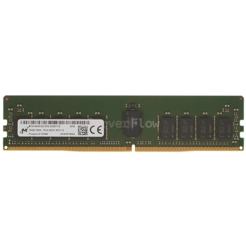 Оперативная память Micron 16GB DDR4 ECC REG 2933MHz 1Rx4