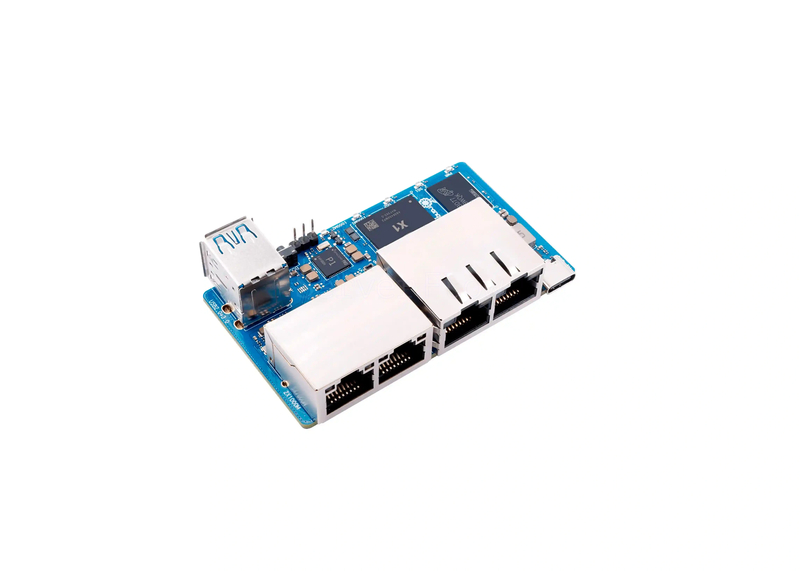 Микрокомпьютер Orange PI R2S (2GB + 8GB eMMC)
