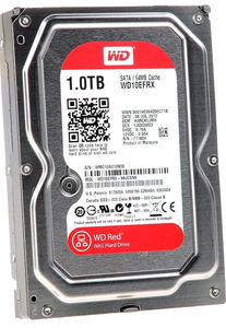 Жесткий диск WD Red Plus 1TB 3.5" SATA 6GB/s [WD10EFRX]