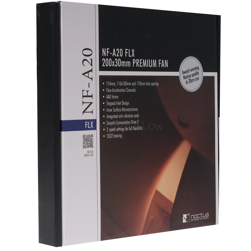 Корпусный вентилятор Noctua NF-A20 FLX 200mm 4