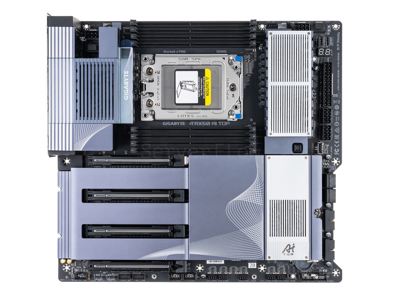 Материнская плата Gigabyte TRX50 AI TOP (E-ATX, sTR5, 8 DIMM)