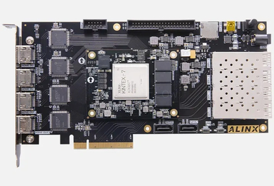Карта ускорителя для высоконагруженных вычислений ALINX AV7K325
