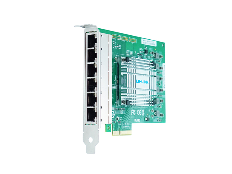 Сетевая карта LR-LINK LRES2047PT (6x RJ45 1GBE) 1