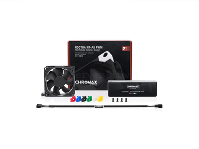 Корпусный вентилятор Noctua NF-A8 PWM chromax.black.swap 80mm