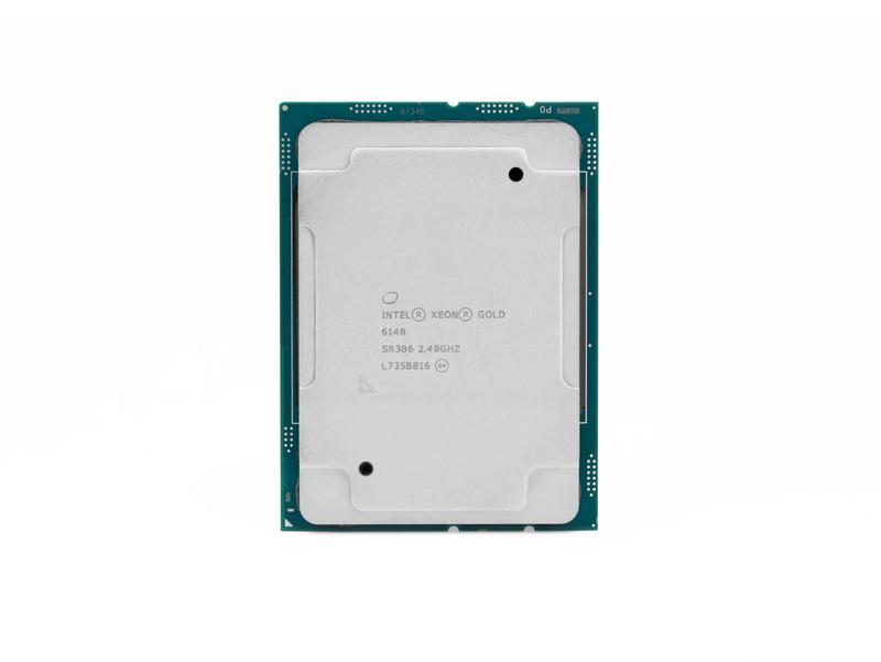 Процессор Intel Xeon Gold 6148 (20c/40t, 2.4GHz-3.7GHz, 150W)