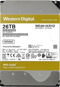 Жесткий диск WD Gold Enterprise 26TB 3.5" SATA 6GB/s [WD261KRYZ]