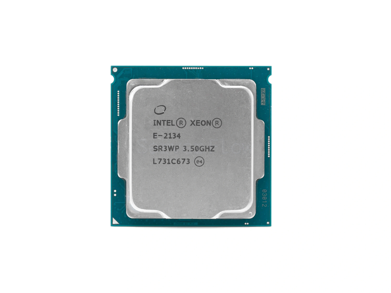 Процессор Intel Xeon E-2134 (4c/8t 3.5GHz-4.5GHz, 71W)