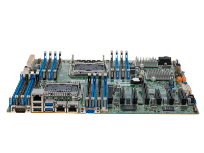Материнская плата Supermicro X10DRH-C (E-ATX, 2х LGA 2011, 16 DIMM) [MBD-X10DRH-C]