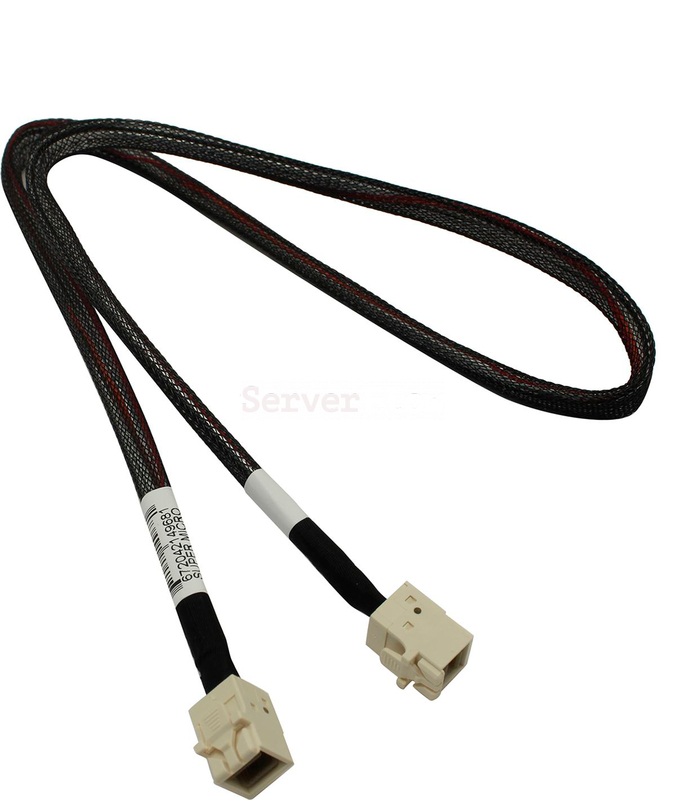 Кабель Supermicro SFF8643 NVMe - SFF8643 NVMe 0.7м [CBL-SAST-0590]