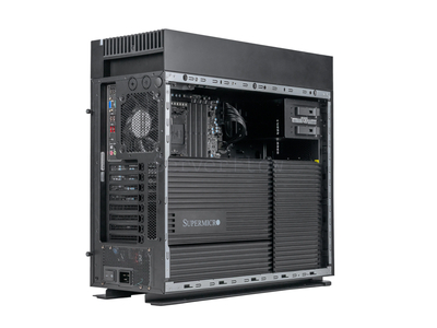 Серверная платформа Supermicro SYS-551A-T Tower 4LFF (2000W, LGA4677 Xeon W) 