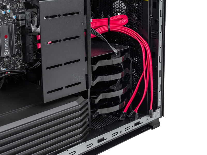 Серверная платформа Supermicro SYS-551A-T Tower 4LFF (2000W, LGA4677 Xeon W)  15