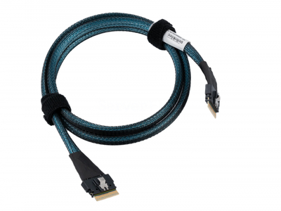 Кабель Slimline SAS SFF8654-8i - SFF8654-8i 1м