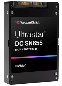SSD-накопитель WD Ultrastar DC SN655 61.44TB TGG Ruby 2.5" U.3 [0TS2512]
