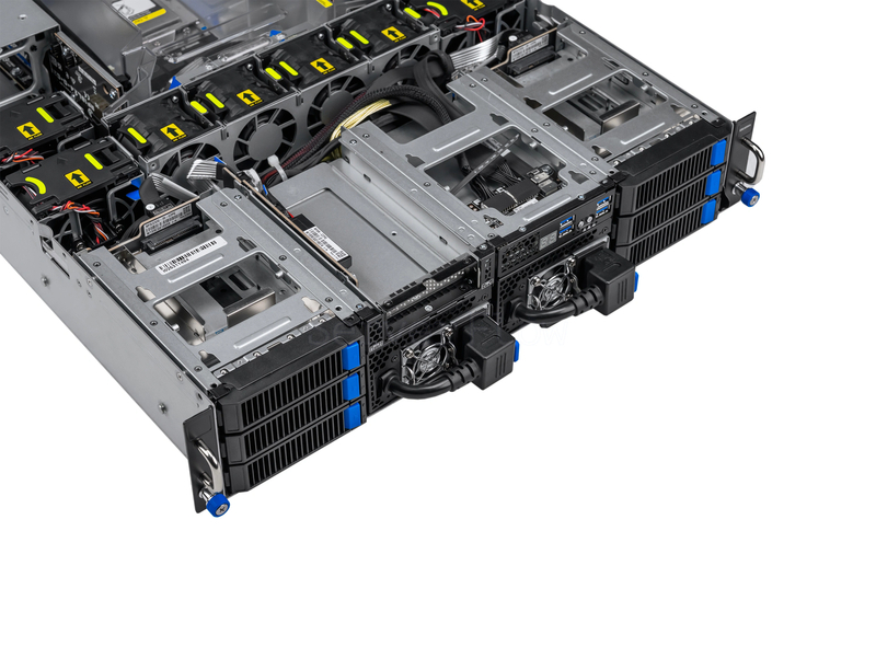 Серверная платформа ASUS ESC4000A-E12 SKU1 2U 6LFF (6x U.2, 2x 2600W, SP5) 6