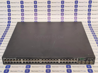 Коммутатор Dell PowerConnect 6248 (44х RJ45 1 Гбит/с, 4х RJ45/SFP+ 10 Гбит/с)
