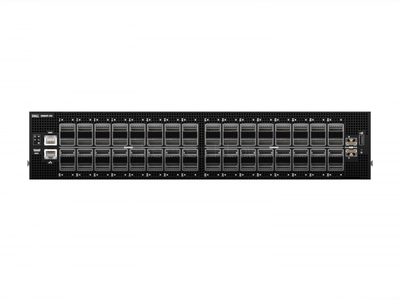 Коммутатор Dell PowerSwitch Z9664F-ON PS/IO Airflow (64x QSFP56-DD 400 Гбит/с, 2x SFP+ 10 Гбит/с)