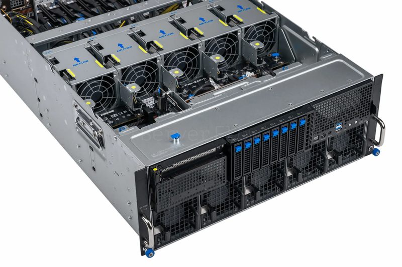 Серверная платформа ASUS ESC8000A-E13 DR SKU1 6U 8SFF (2x U.2, 4x 2700W, 2x SP5) 11